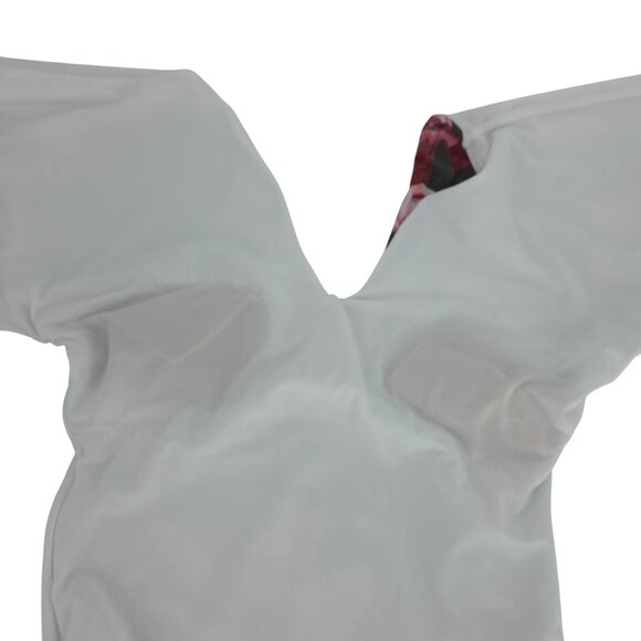 Albion Swimsuit One-Piece Desert Rose Cape Feminine Floral Sexy Modest Beach Sun - Picture 11 of 15